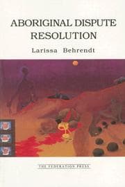 Tapa de Aboriginal dispute resolution