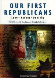 Tapa de Our first republicans