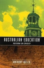 Tapa de Australian Education