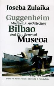Tapa de Guggenheim Bilbao Museoa