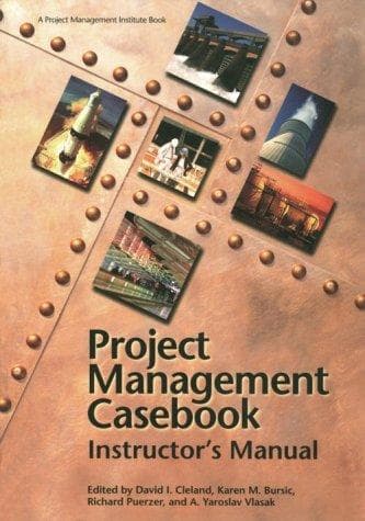 Tapa de Project management casebook
