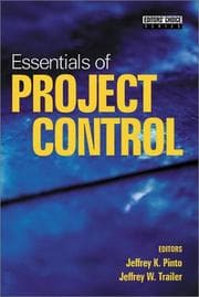 Tapa de Essentials of project control