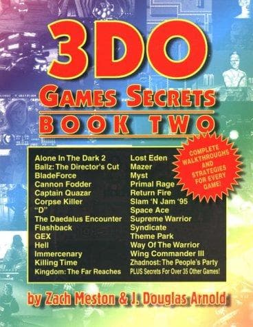 Tapa de 3DO Games Secrets