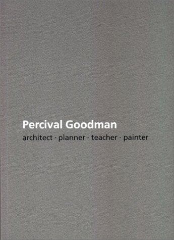 Tapa de Percival Goodman