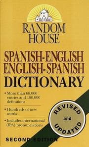 Tapa de Random House Spanish-English English-Spanish Dictionary