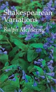 Tapa de Shakespearean variations