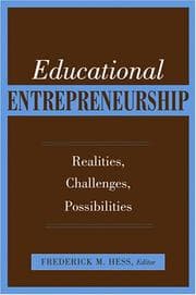 Tapa de Educational Entrepreneurship