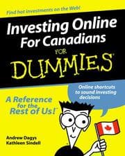 Tapa de Investing Online for Canadians For Dummies