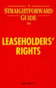 Tapa de A Straightforward Guide to Leaseholders Rights