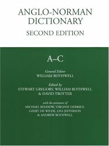 Tapa de An Anglo-norman Dictionary A-e