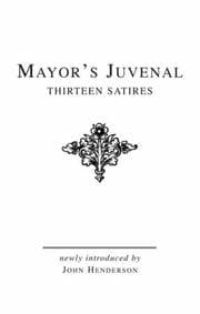 Tapa de Mayor's Juvenal "Thirteen satires"