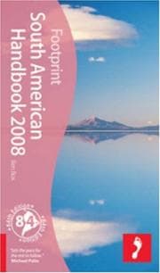 Tapa de Footprint South American Handbook, 2008 (Footprint South American Handbook)