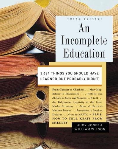 Tapa de An Incomplete Education