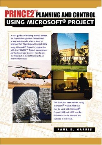 Tapa de PRINCE2 Planning & Control Using Microsoft Project