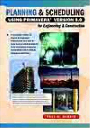 Tapa de Planning & Scheduling Using Primavera Version 5.0 for Engineering & Construction