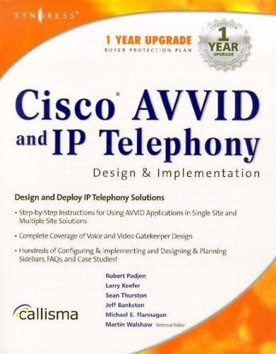 Tapa de Cisco AVVID & IP Telephony Design & Implementation