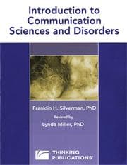 Tapa de Introduction to communication sciences and disorders