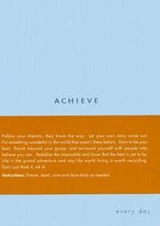 Tapa de Achieve