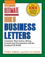 Tapa de Ulimate Book of Business Letters
