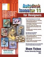 Tapa de Autodesk Inventor 11 for Designers