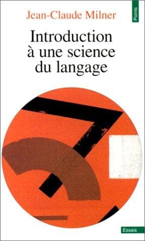 Tapa de Introduction à une science du langage
