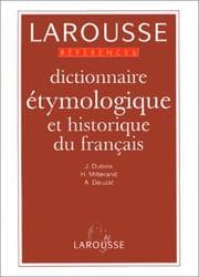 Tapa de Dict. Etymologique Et Historique