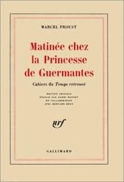 Tapa de Matinée chez la princesse de Guermantes