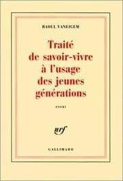 Tapa de Traité de savoir-faire à l'usage des jeunes générations
