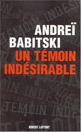 Tapa de Un témoin indésirable