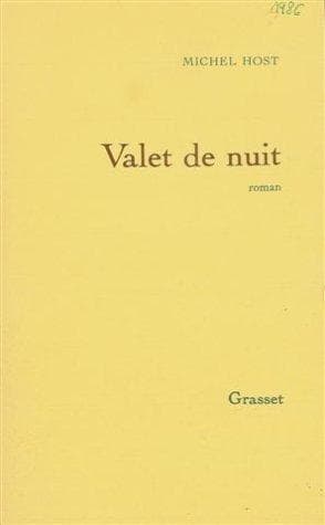 Tapa de Valet de nuit