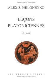 Tapa de Leçons platoniciennes