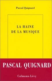 Tapa de La haine de la musique