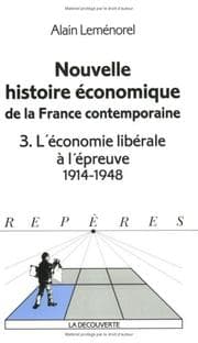 Tapa de Nouvelle histoire économique de la France contemporaine