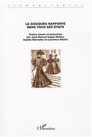 Tapa de Le discours rapporté dans tous ses états