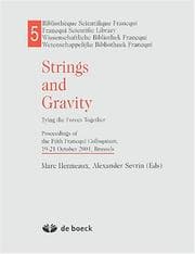 Tapa de Strings and gravity
