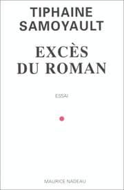 Tapa de Excès du roman