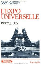 Tapa de L' Expo universelle, 1889