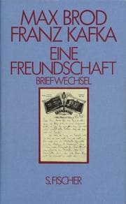 Tapa de Max Brod, Franz Kafka, eine Freundschaft