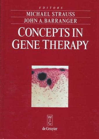 Tapa de Concepts in gene therapy