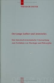 Tapa de Der junge Luther und Aristoteles