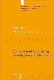 Tapa de Corpus-based approaches to metaphor and metonymy