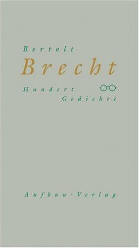 Tapa de Hundert Gedichte. 1918-1950.