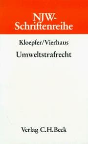 Tapa de Umweltstrafrecht