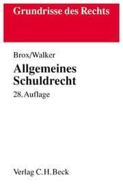 Tapa de Allgemeines Schuldrecht