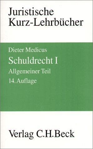 Tapa de Schuldrecht 1. Allgemeiner Teil. Ein Studienbuch