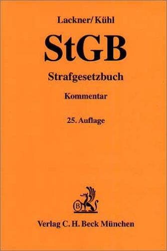Tapa de Strafgesetzbuch