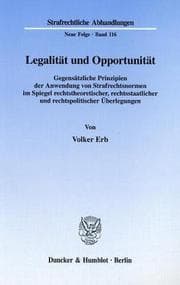 Tapa de Legalität und Opportunität