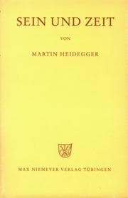 Tapa de Sein und Zeit