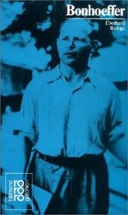 Tapa de Dietrich Bonhoeffer in Selbstzeugnissen und Bilddokumenten