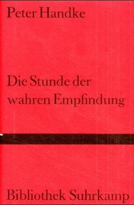 Tapa de Die Stunde der wahren Empfindung.